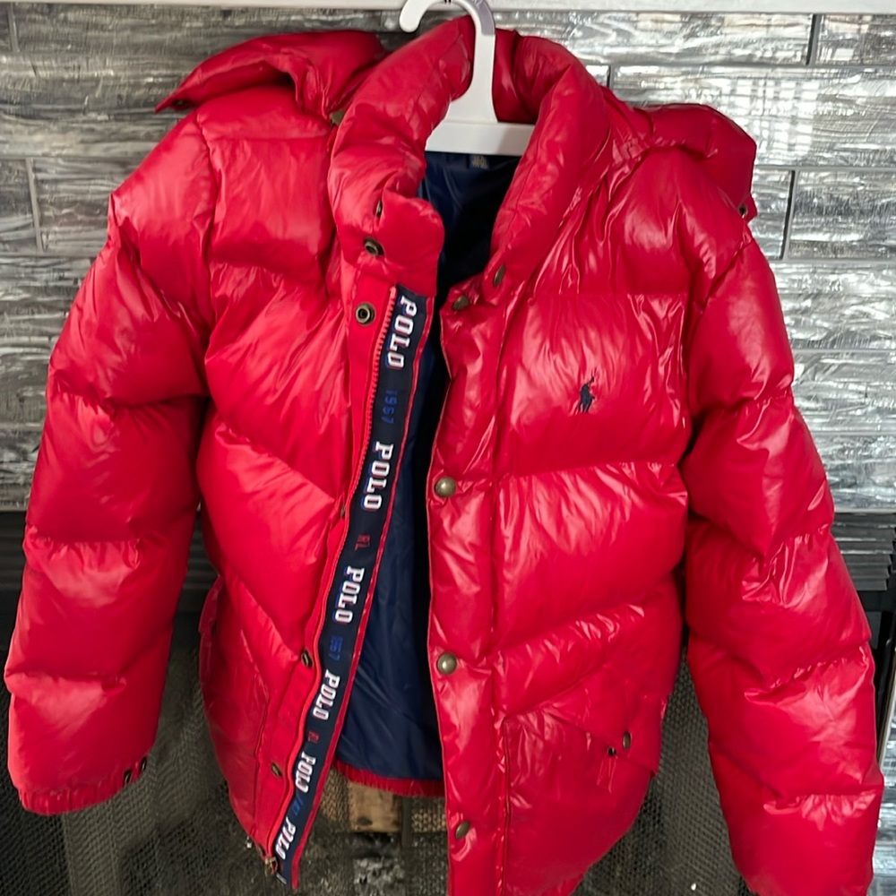 Red Boys POLO Ralph Lauren Jacket